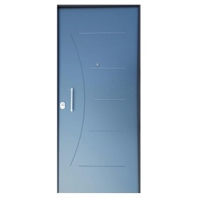 Porta Blindata Azul Apertura Destra 210x90 cm